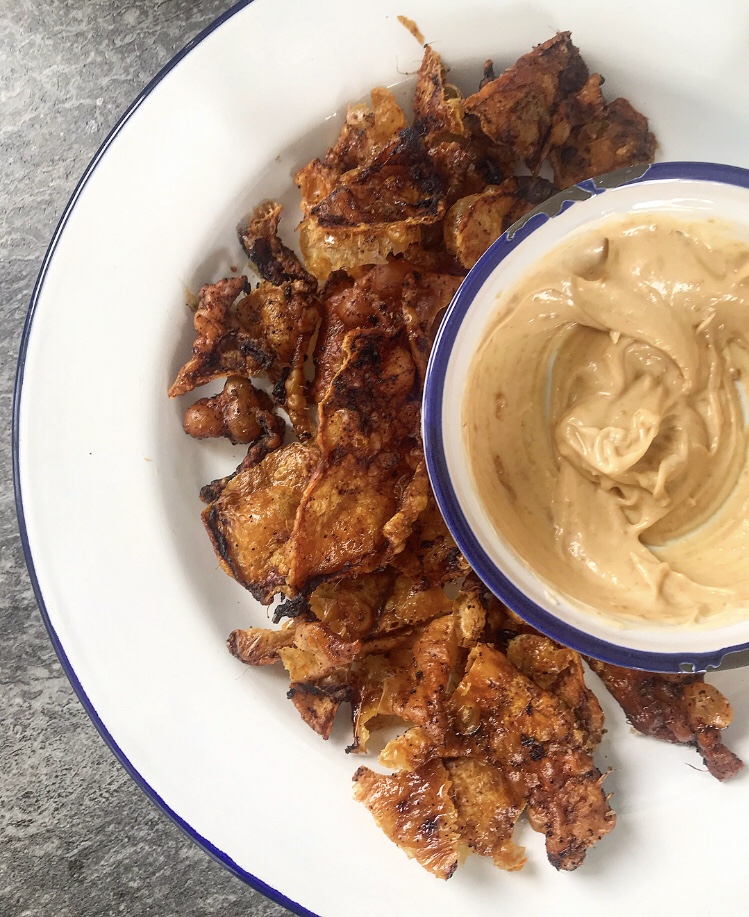 CHILI & GARLIC SALT CHICKEN&nbsp;CRACKLING