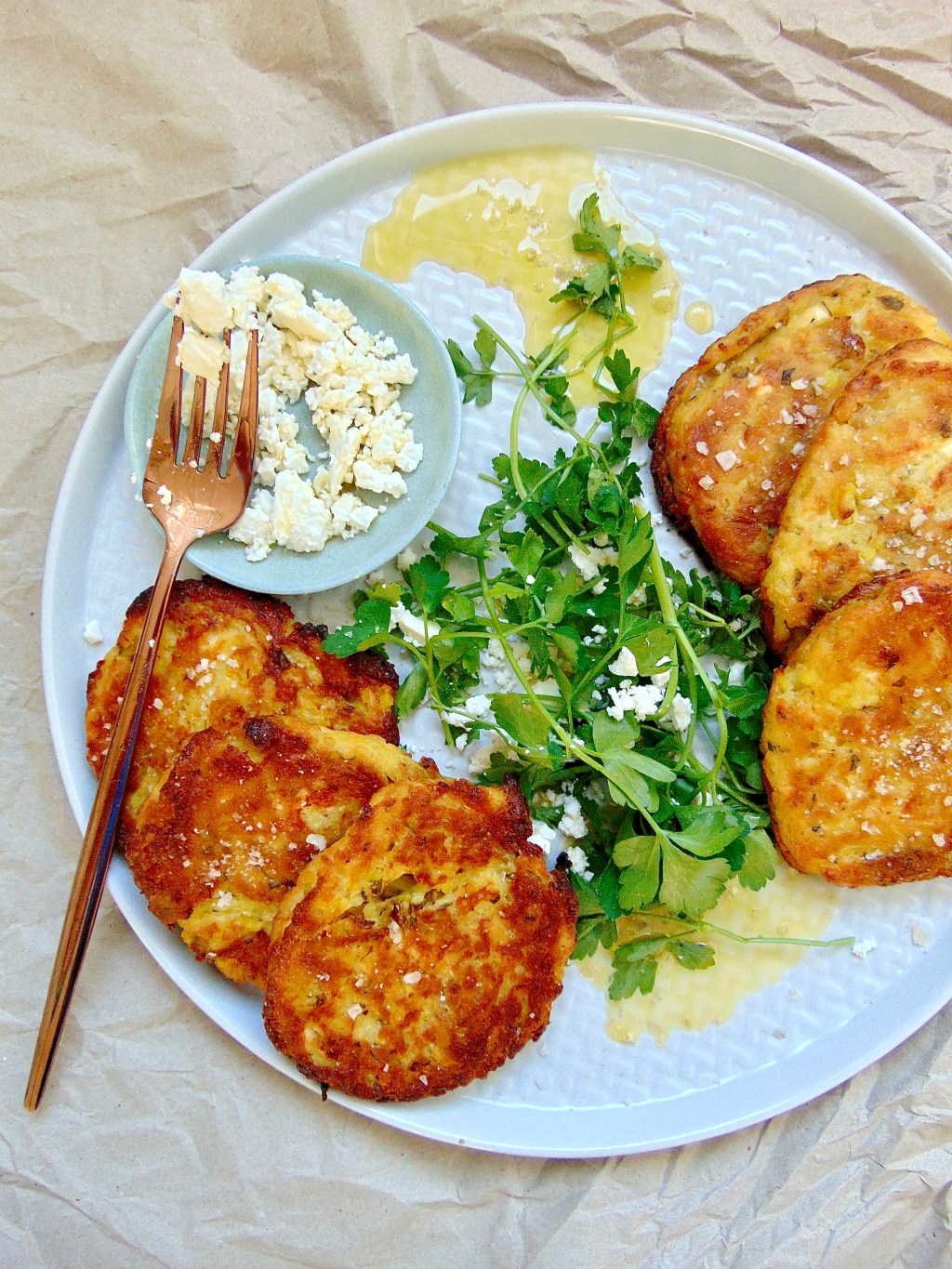 HERBED FETA POTATO&nbsp;CAKES