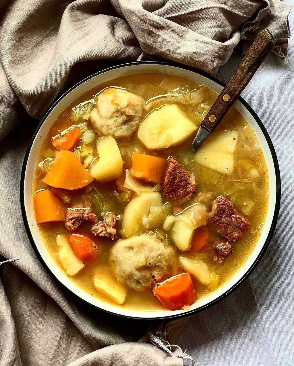 LAMB CAWL WITH&nbsp;DUMPLINGS