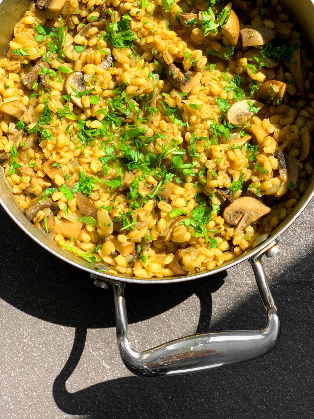 MUSHROOMS & PEARL&nbsp;BARLEY
