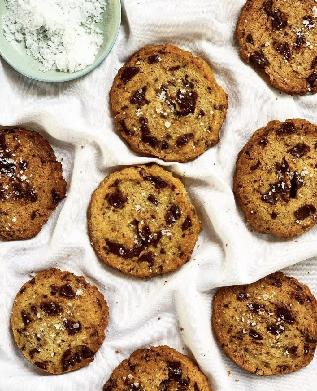 SALTED CHOCOLATE CHIP&nbsp;COOKIES